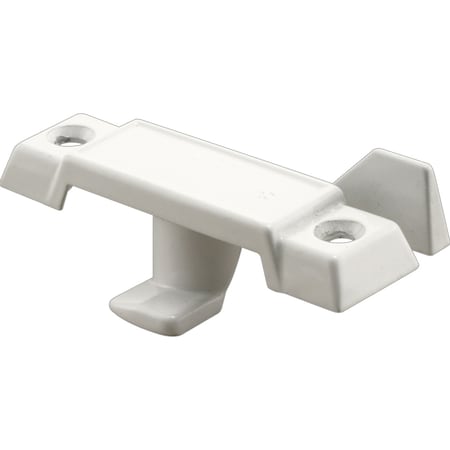 Prime-Line Sash Lock, Diecast Construction, White, Used on Single Hung Aluminum F 2756